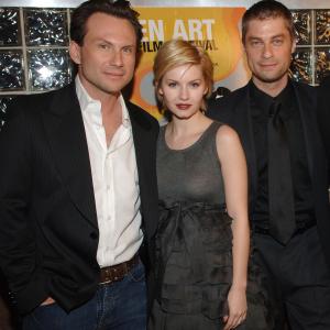 Christian Slater, Elisha Cuthbert and Jamison Jones GenArt Film Festival NY, NY