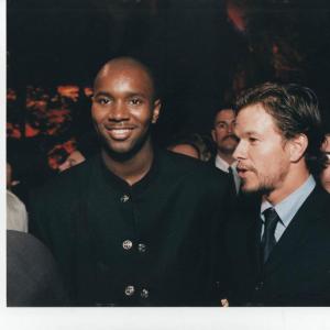 Tank with Mark Wahlberg at movie premiere