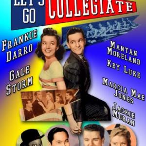 Frankie Darro, Marcia Mae Jones, Keye Luke, Jackie Moran, Mantan Moreland and Gale Storm in Let's Go Collegiate (1941)