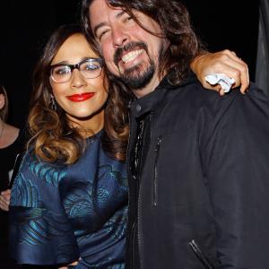 Dave Grohl and Rashida Jones