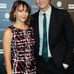 Rashida Jones and Will McCormack at event of Celeste amp Jesse Forever 2012