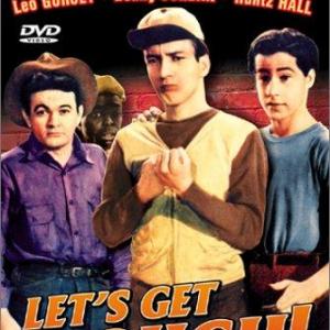 Leo Gorcey, Bobby Jordan and Ernest Morrison in Let's Get Tough! (1942)