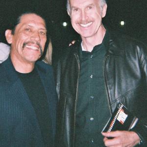 Greg Joseph with Danny Trejo at the Hollywood premiere of their film Cowboy Dreams in which Greg plays The Soulless Gunfighter to Dannys Loco and Bill Engvalls Wild Bill