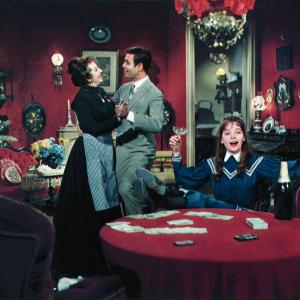 Still of Leslie Caron and Louis Jourdan in Gigi (1958)