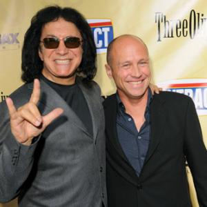 Gene Simmons and Mike Judge at event of Extract 2009