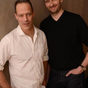 Sebastian Junger and James Brabazon at event of Which Way Is the Front Line from Here? The Life and Time of Tim Hetherington (2013)