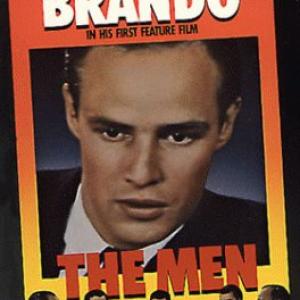 Marlon Brando Richard Erdman Tom Gillick and Arthur Jurado in The Men 1950
