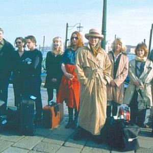 Still of Anders W. Berthelsen, Peter Gantzler, Sara Indrio Jensen, Ann Eleonora Jørgensen, Lars Kaalund, Elsebeth Steentoft and Anette Støvelbæk in Italiensk for begyndere (2000)