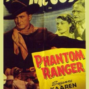 Tim McCoy, Suzanne Kaaren and John St. Polis in Phantom Ranger (1938)