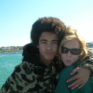Actors Nat Bearing and Heather Jocelyn Blair - Capetown, South Africa