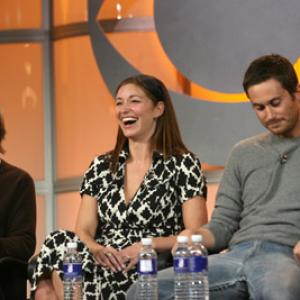 Oliver Hudson David Spade and Bianca Kajlich at event of Rules of Engagement 2007