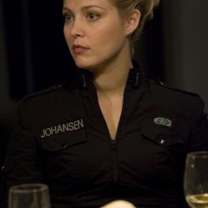 Still of Alaina Huffman in SGU Stargate Universe (2009)