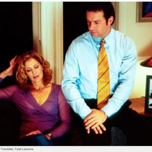 Patricia Kalember and Ken Tremblett in Fatal Lessons The Good Teacher 2004