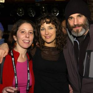 Carolyn Caplan, Rebecca Miller and Daniel Day-Lewis
