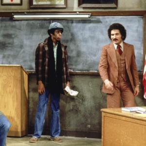 Still of Lawrence HiltonJacobs Gabe Kaplan and Ron Palillo in Welcome Back Kotter 1975