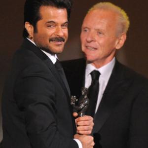 Anthony Hopkins and Anil Kapoor