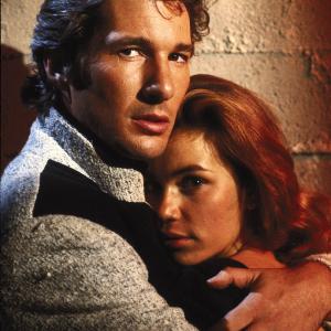 Still of Richard Gere and Valérie Kaprisky in Breathless (1983)