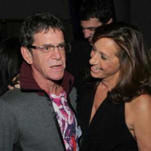 Donna Karan and Lou Reed at event of Absolute Wilson 2006