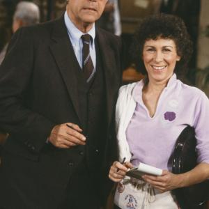 Still of James Karen and Rhea Perlman in Cheers 1982