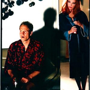 Anna Karin and Woody Harrelson in 