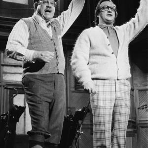 James Belushi and Alex Karras at event of Saturday Night Live 1975