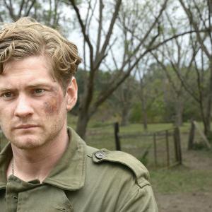 Cody Kasch as Private Lewis in the World War II film The Last Rescue.