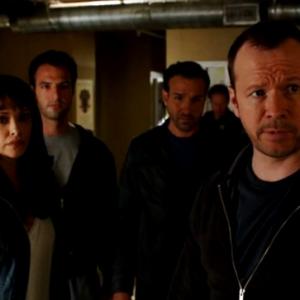 Still of Marisa Ramirez Kresh Novakovic George Katt and Donnie Wahlberg in Lost and Found and Blue Bloods