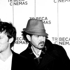 Sean Nalaboff and George Katt at the NYC premiere of Leave Day  Tribeca