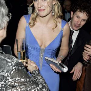 Kate Winslet and Charlie Kaufman