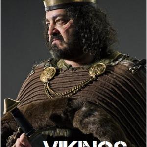 Ivan Kaye, as King Aelle, in 'Vikings