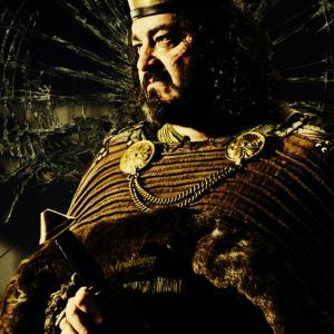 Ivan Kaye as King Aelle in 'Vikings'.