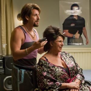 Still of Adam Sandler and Lainie Kazan in You Dont Mess with the Zohan 2008