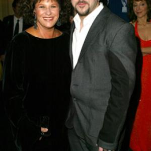 Joey Fatone and Lainie Kazan