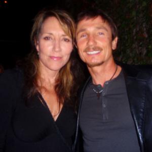Sons Of Anarchy Season 3 wrap party Katie Segal Dominic Keating