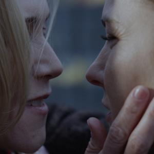 Still of Tracy Middendorf as Aurore and Ele Keats as Claire in Snowflake (2014)