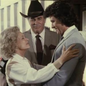 Still of Patrick Duffy Donna Reed and Howard Keel in Dallas 1978
