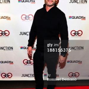 Christian Keiber on the Red Carpet for the premiere of the feature film Junction in NYC
