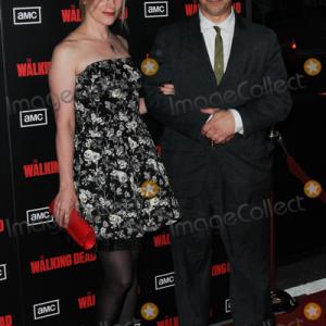 Suzanne Keilly and Ted Raimi at the Walking Dead Season 2 Premiere