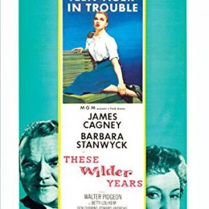 James Cagney Barbara Stanwyck and Betty Lou Keim in These Wilder Years 1956