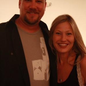 Bo with Joey Lauren Adams at the Where I Begin Meet the Cast  Crew Party