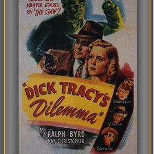 Ralph Byrd Kay Christopher Ian Keith and Jack Lambert in Dick Tracys Dilemma 1947
