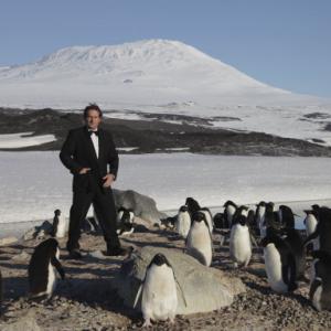 Wrap party in Antarctica for Frozen Planet