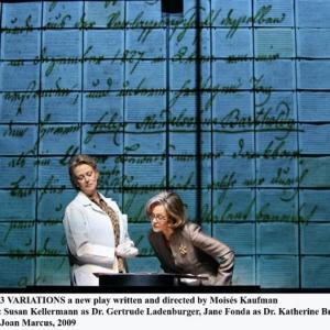 Susan Kellermann and Jane Fonda in 33 Variations