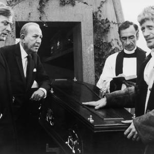 Still of Michael Caine Noel Coward and David Kelly in The Italian Job 1969