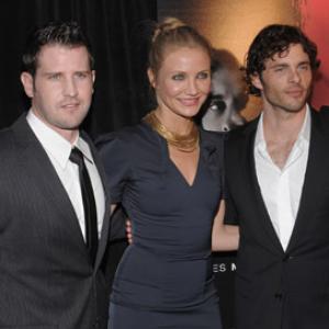 Cameron Diaz James Marsden and Richard Kelly at event of The Box 2009