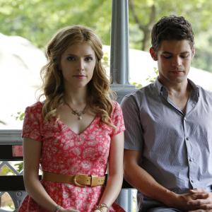 Still of Anna Kendrick, Jeremy Jordan and Behind the Scenes in The Last Five Years (2014)