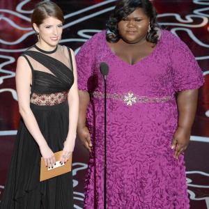 Anna Kendrick and Gabourey Sidibe at event of The Oscars 2014