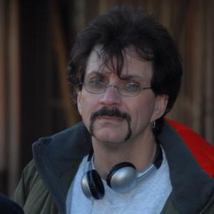 Behind the Scenes  Director Jeff Kennedy on the set of Ghost Town The Movie filmed in Maggie valley North Carolina in November 2006 at Ghost Town in the Sky