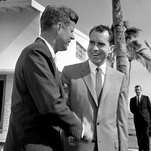 John F. Kennedy and Richard Nixon Florida 1960