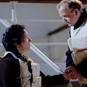 Still of Toby Jones and Maria Doyle Kennedy in Titanic 2012